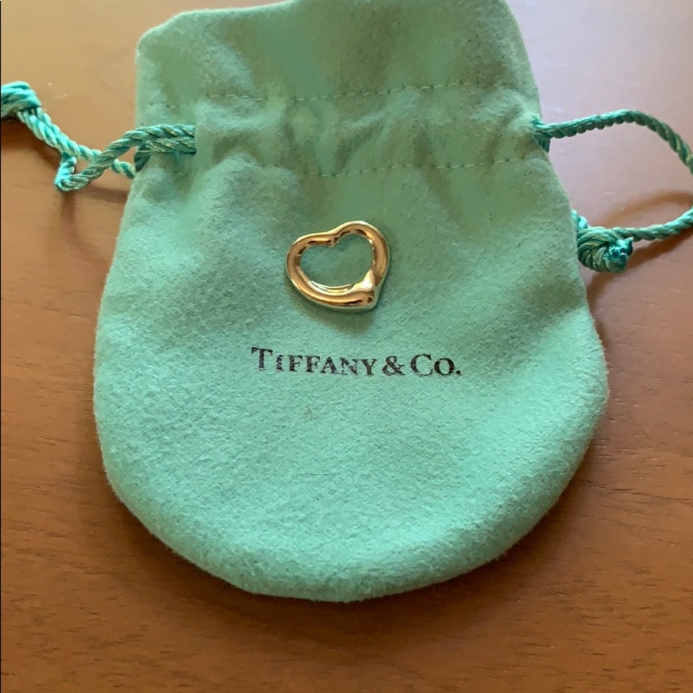 Tiffany & Co Elsa Peretti Open Heart Pendant